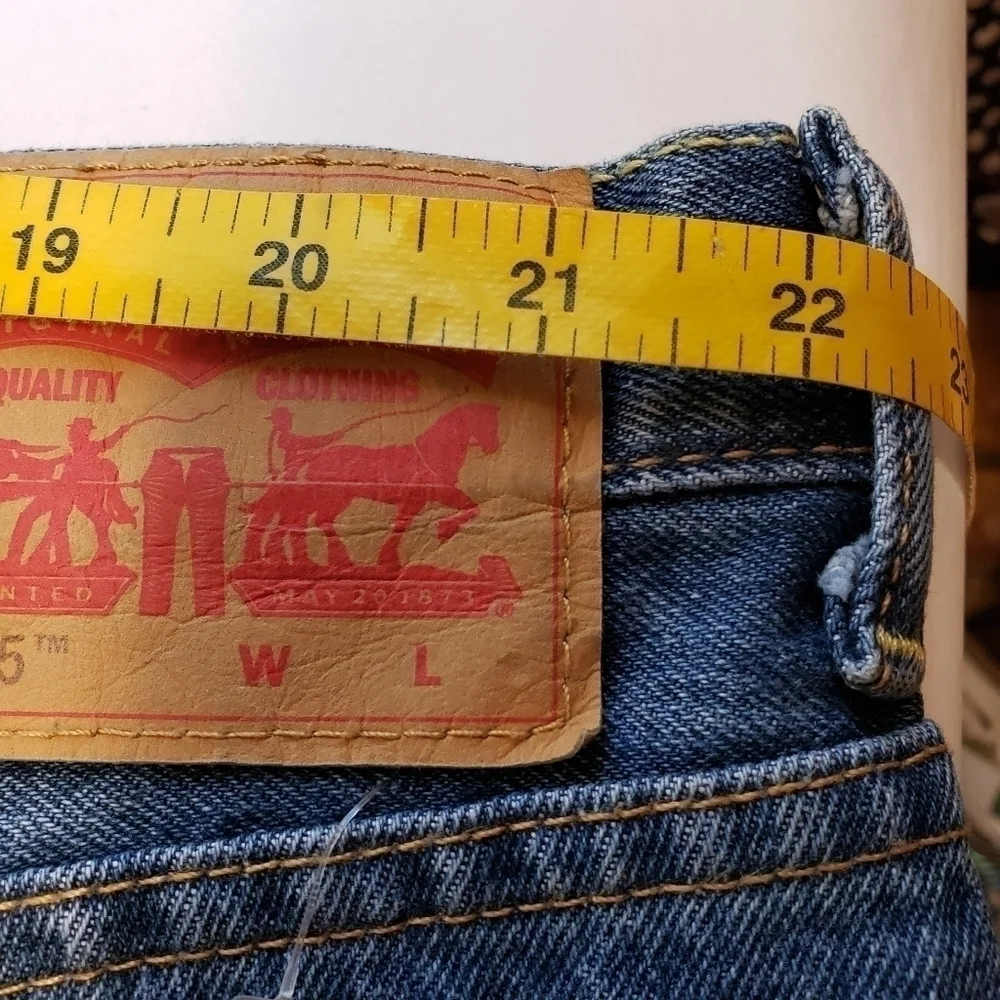Levi's 505 Regular 44×29 Jeans Measured New with sticker on
